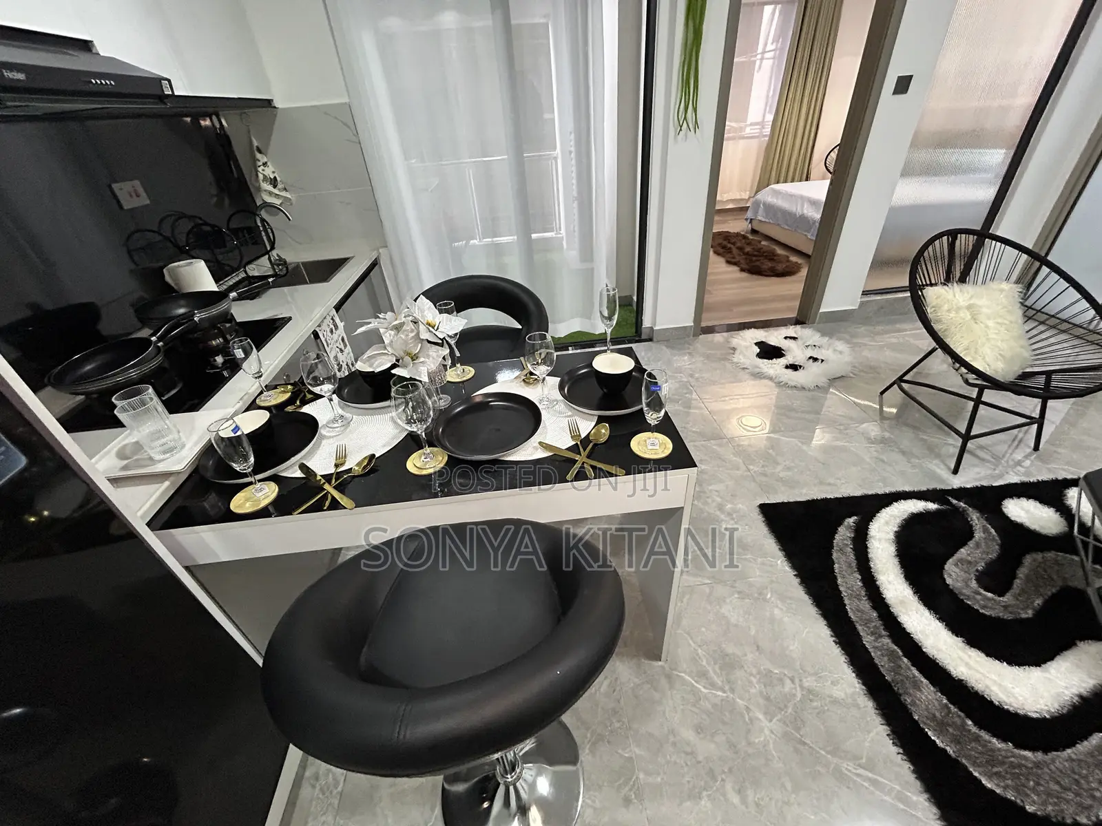 Furnished 1bdrm Apartment in State House Area for sale
