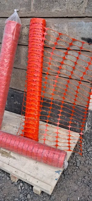Construction Orange Safety Net – Protective Barrier