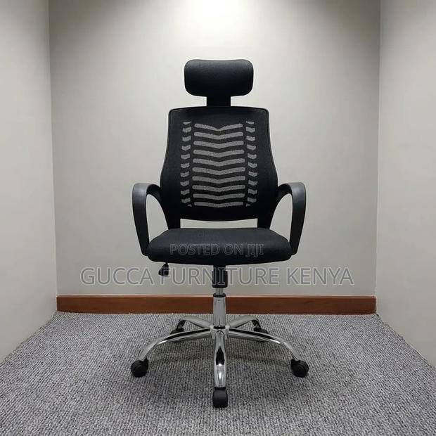 Adjustable Home Headrest Mesh Chair.