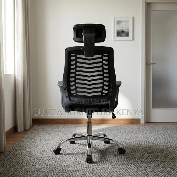 Adjustable Home Headrest Mesh Chair. - thumbnail 3