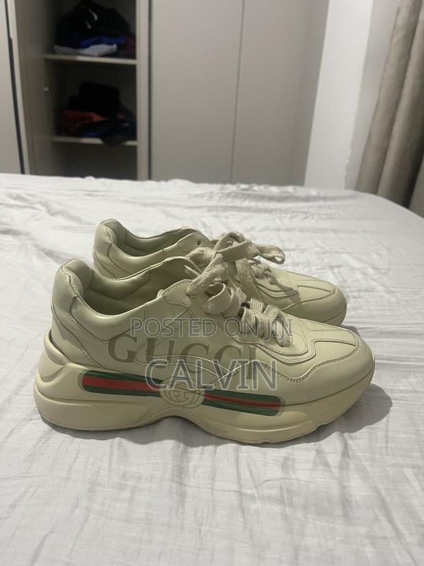 GUCCI, Rhyton Logo-Print Sneakers - thumbnail 2