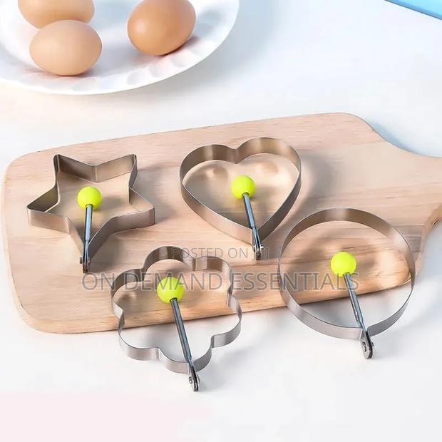 1 PCS Kitchen Accessories Stainless Steel Fried Egg Shaper - thumbnail 5