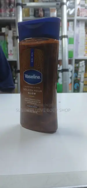 Vaseline Glazed and Glisten Golden Hour Shimmering Oil
