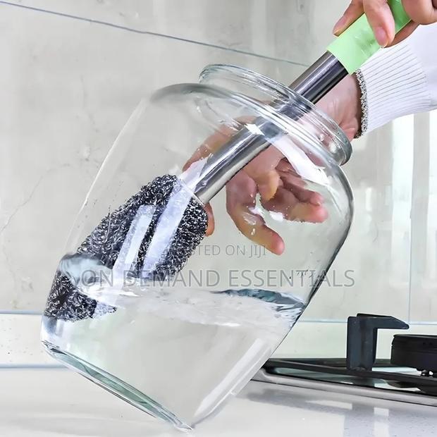 New Portable Steel Wool Cleaning Brush - thumbnail 3