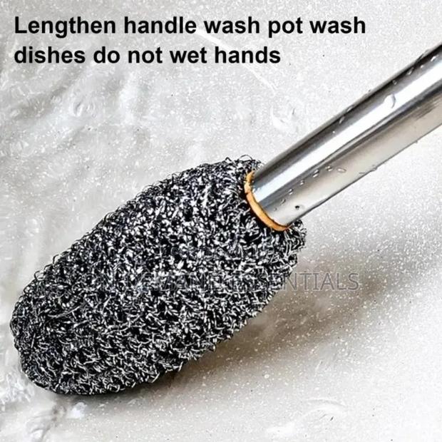 New Portable Steel Wool Cleaning Brush - thumbnail 4