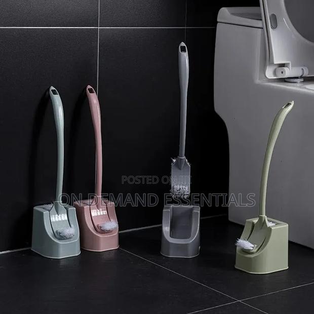Toilet No Dead Corner Toilet Brush Set - main view