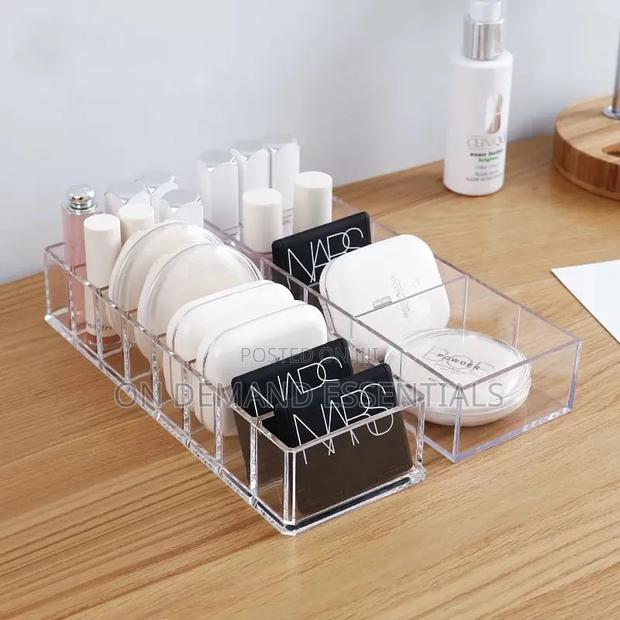 8 Grid Acrylic Makeup Storage Box Eyeshadow Drawer Organizer - thumbnail 5