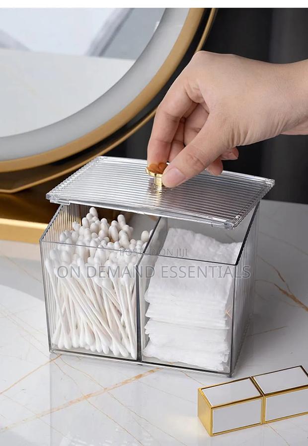 Acrylic Cotton Swabs Cosmetic Storage Box - thumbnail 6