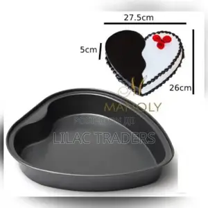 Non Stick Heart Baking Tin