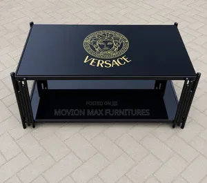 Imported Black Top Coffee Table