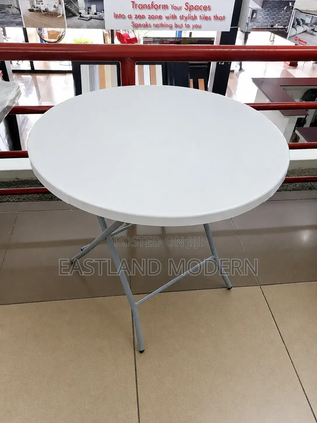 Round Foldable Event Table | Heavy Duty Banquet Table Kenya