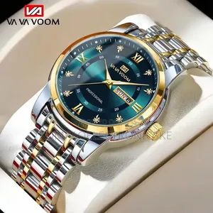 Va Va Voom Gent's Executive Designer Fashion Watches Luminous Arms