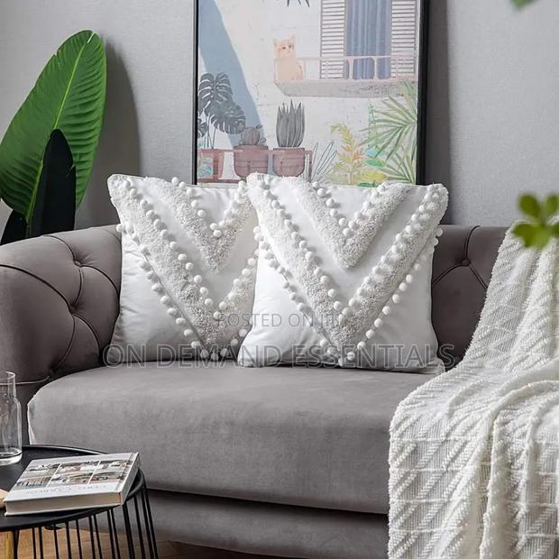 Tufted Throw Pillow Cover - thumbnail 2