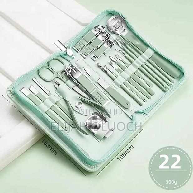 22pcs Grooming Manicure Nail Care Set* - thumbnail 3