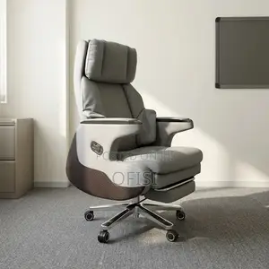 Office Chair; Ceo Recliner Genuine Leather Office Chair