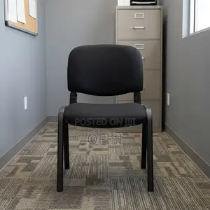Office Chair; Tosca Office Visitor Chair (Black)