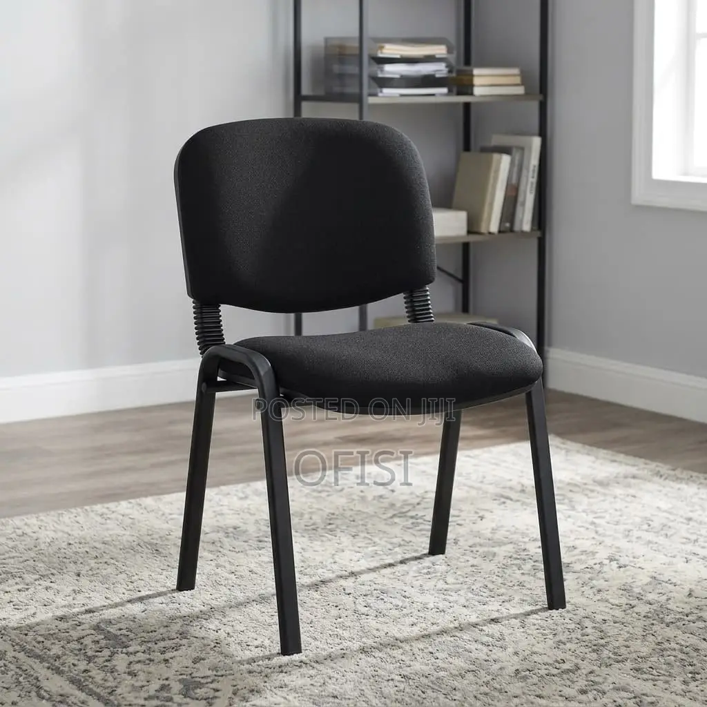 Office Chair; Tosca Office Visitor Chair (Black)