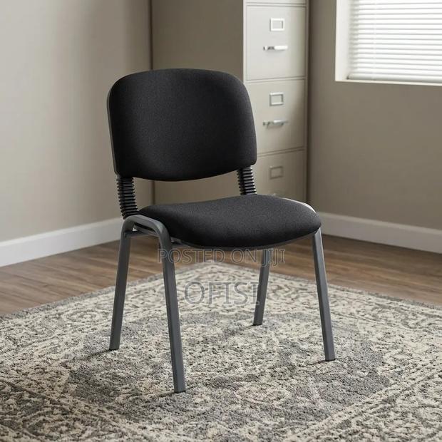 Office Chair; Tosca Office Visitor Chair (Black)
