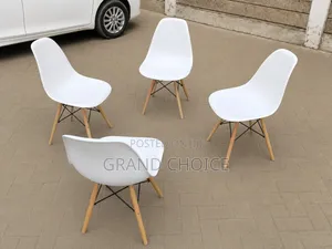 White Eames Dining Chair Set | Modern Plastic Dining Chairs Kenya