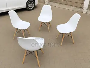 White Eames Dining Chair Set | Modern Plastic Dining Chairs Kenya