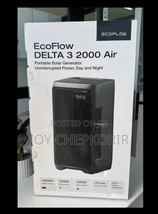 EcoFlow DELTA 3 2000 Air Portable Power Stations.
