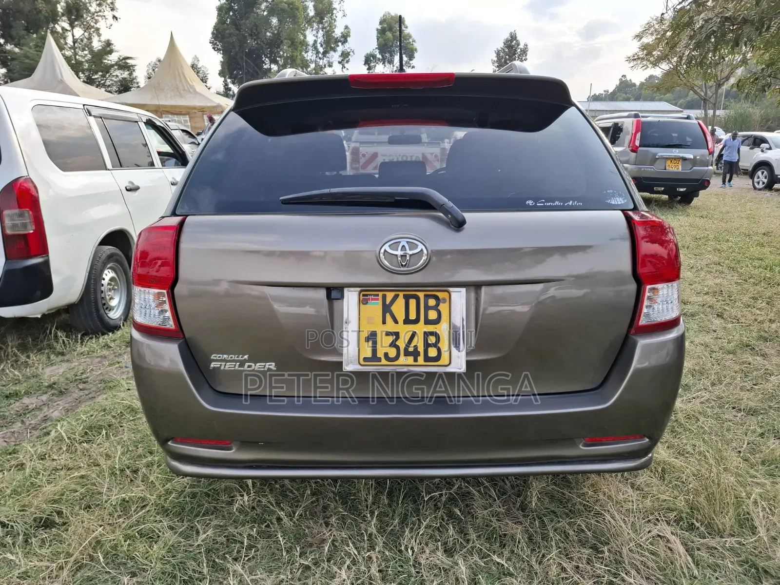 Toyota Corolla Fielder 2014 Gray
