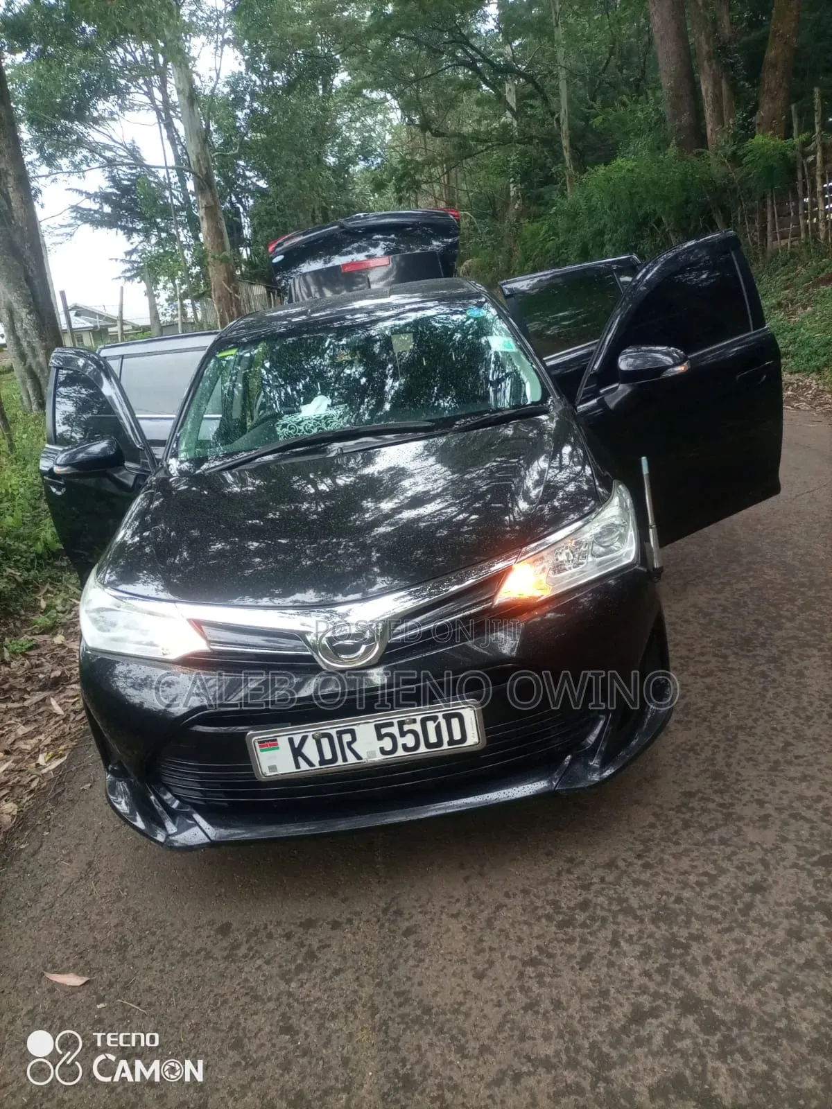 Toyota Corolla Fielder 2017 Black