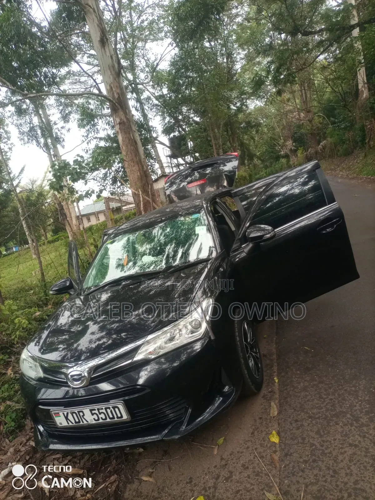 Toyota Corolla Fielder 2017 Black