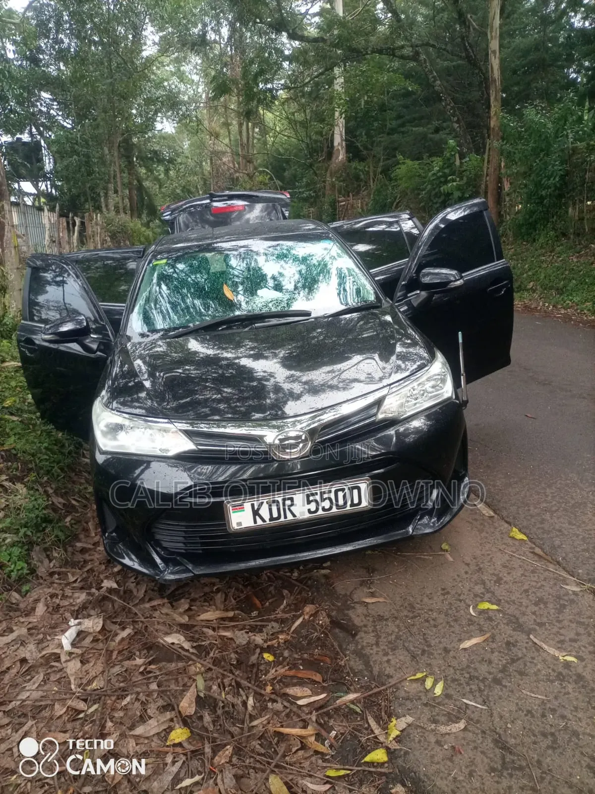 Toyota Corolla Fielder 2017 Black