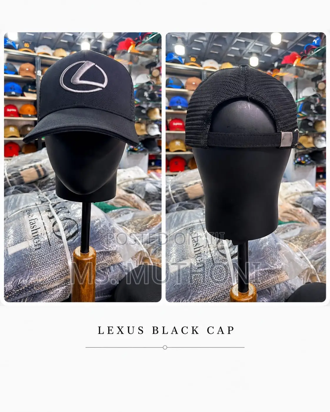 Motor Design ( Lexus , Audi , Mercedes Benz) Cotton Caps 