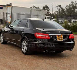 Mercedes-Benz E350 2010 Black