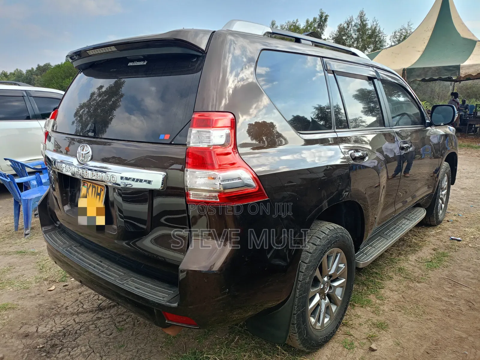 Toyota Land Cruiser Prado 2017 Brown