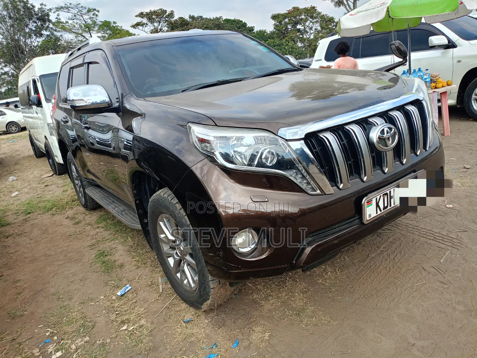 Toyota Land Cruiser Prado 2017 Brown