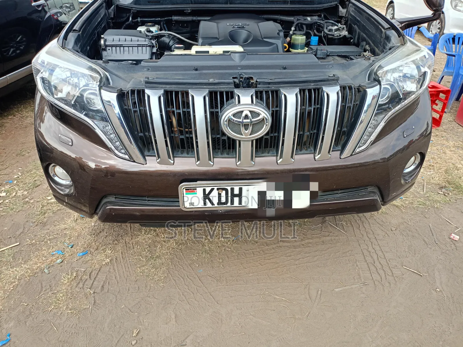 Toyota Land Cruiser Prado 2017 Brown