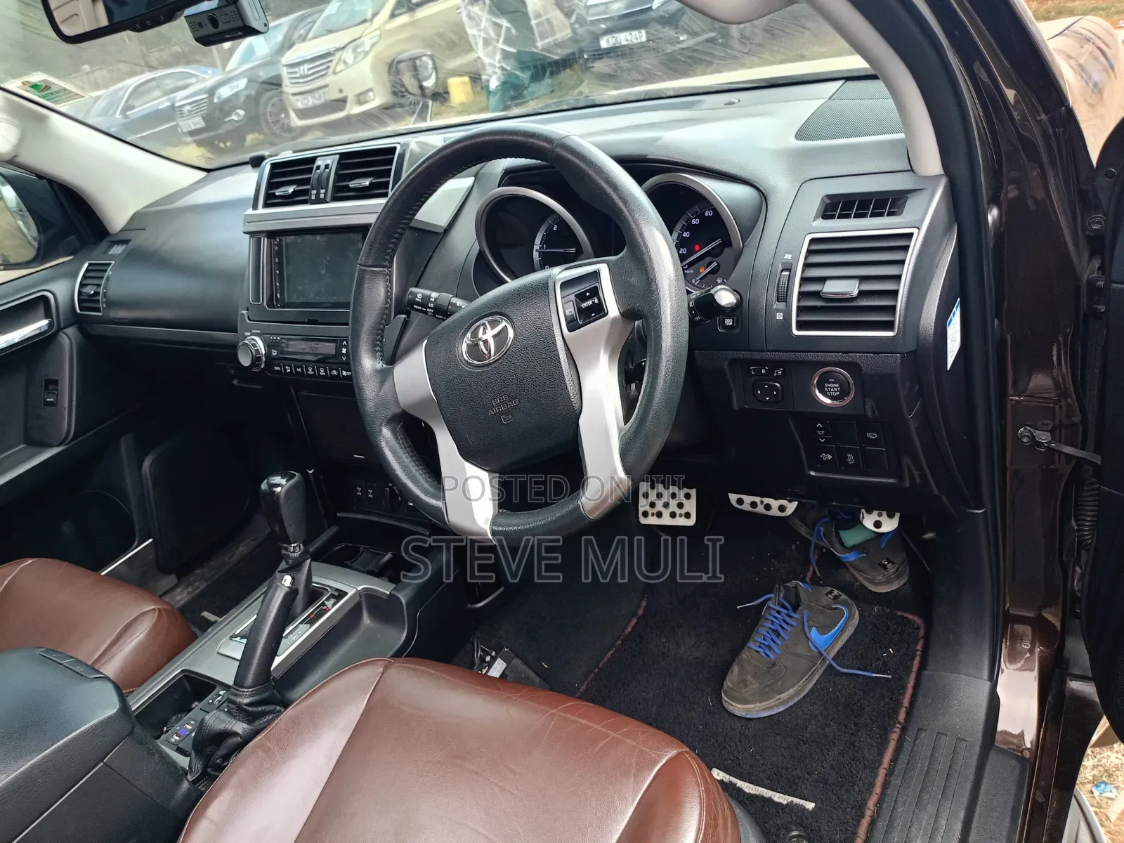 Toyota Land Cruiser Prado 2017 Brown