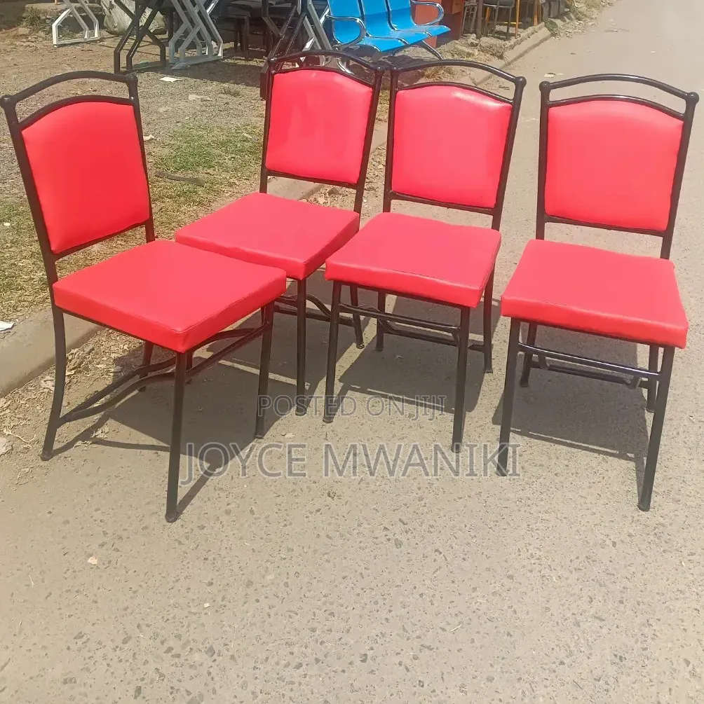 Restaurant Chairs, Red Colour