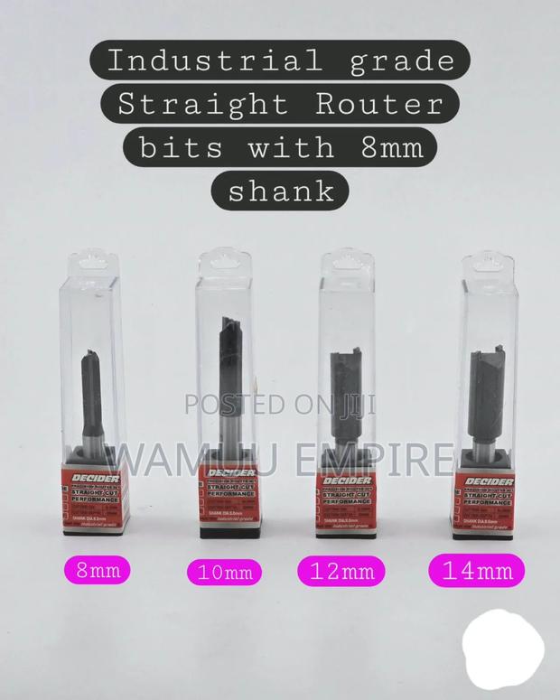 Decider Straight Router Bits