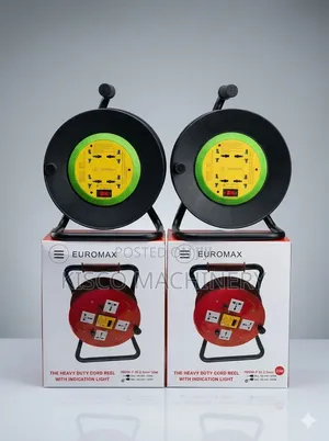 Euromax 2.5mm 3-Core Heavy Duty Extension Cord Reel
