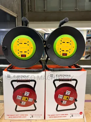 Euromax 2.5mm 3-Core Heavy Duty Extension Cord Reel