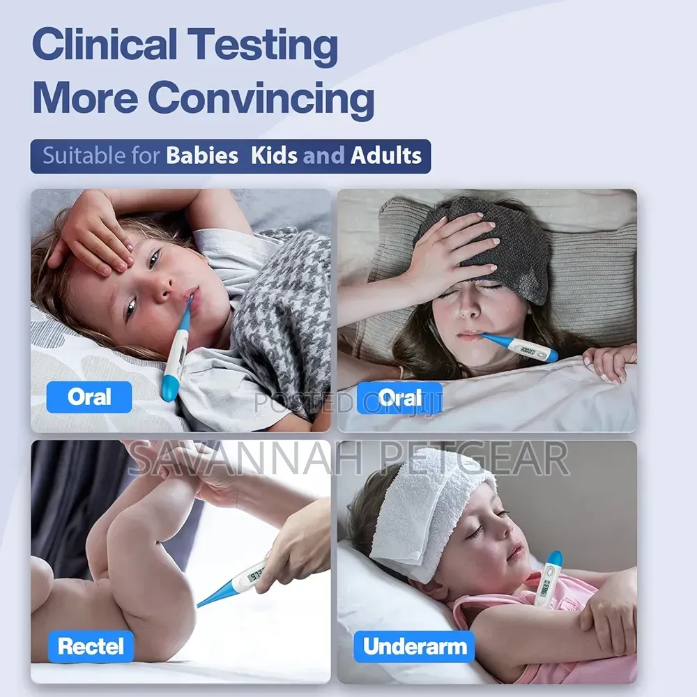 Rectal Digital Oral Thermometer for Baby Fever