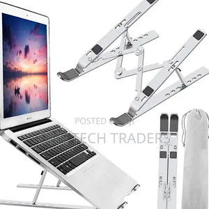 Adjustable Metallic Laptop Stand