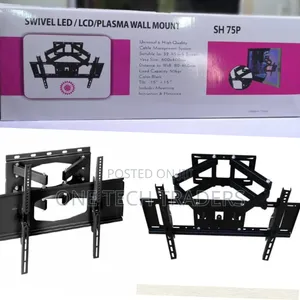 Heavy Duty Double Arm TV Mount 75p Can Hold 32-85 Inches