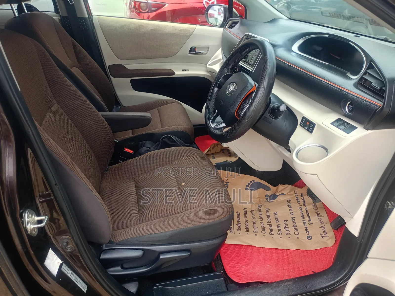 Toyota Sienta 2016 Brown