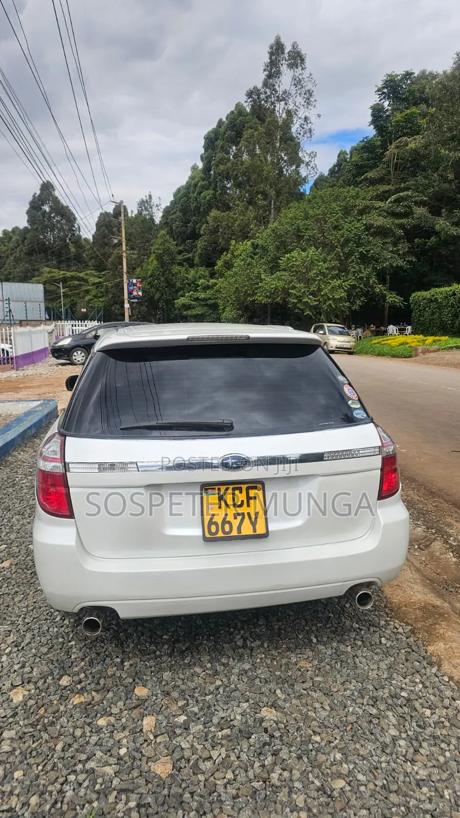 Subaru Legacy 2008 White