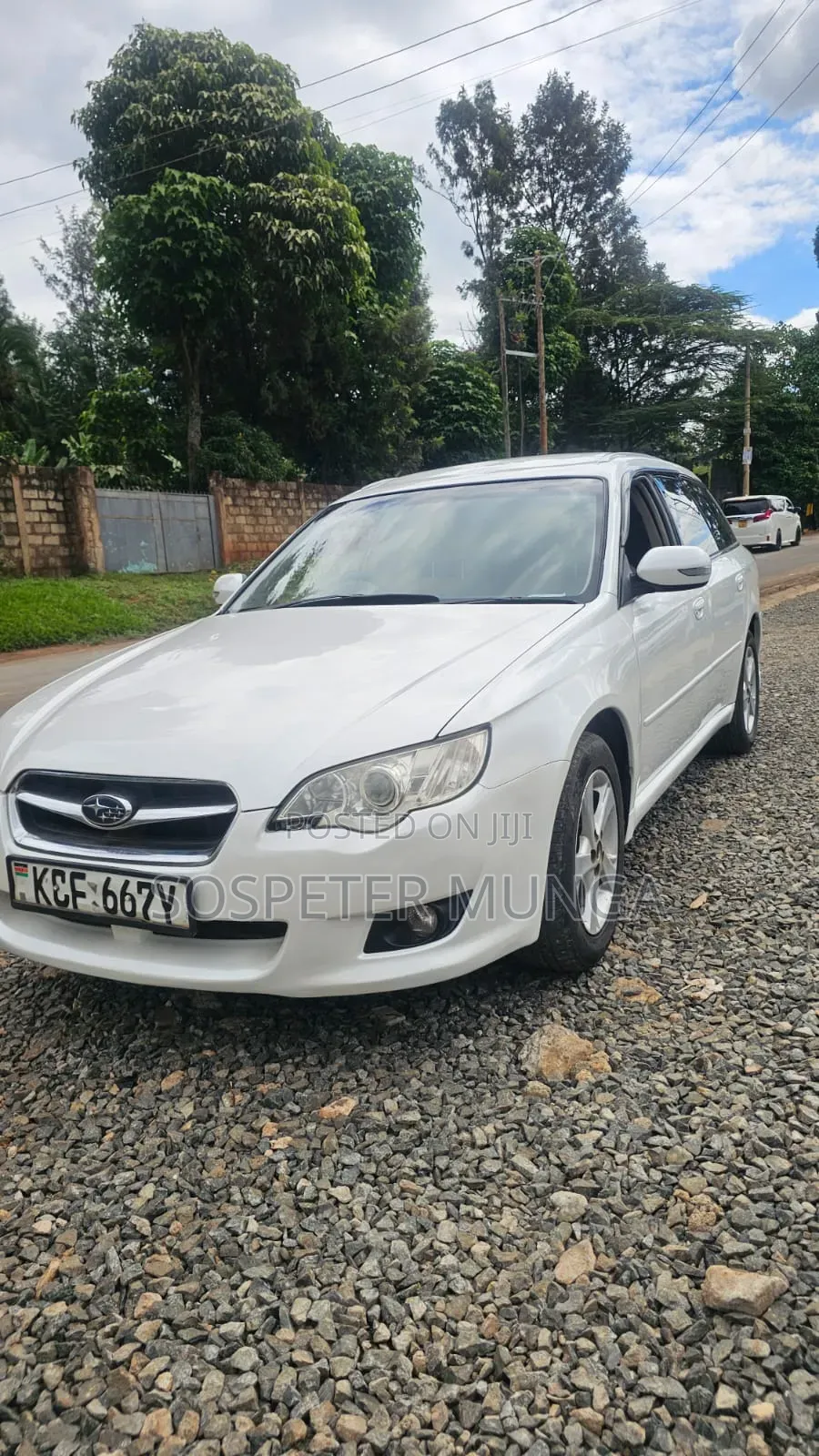 Subaru Legacy 2008 White