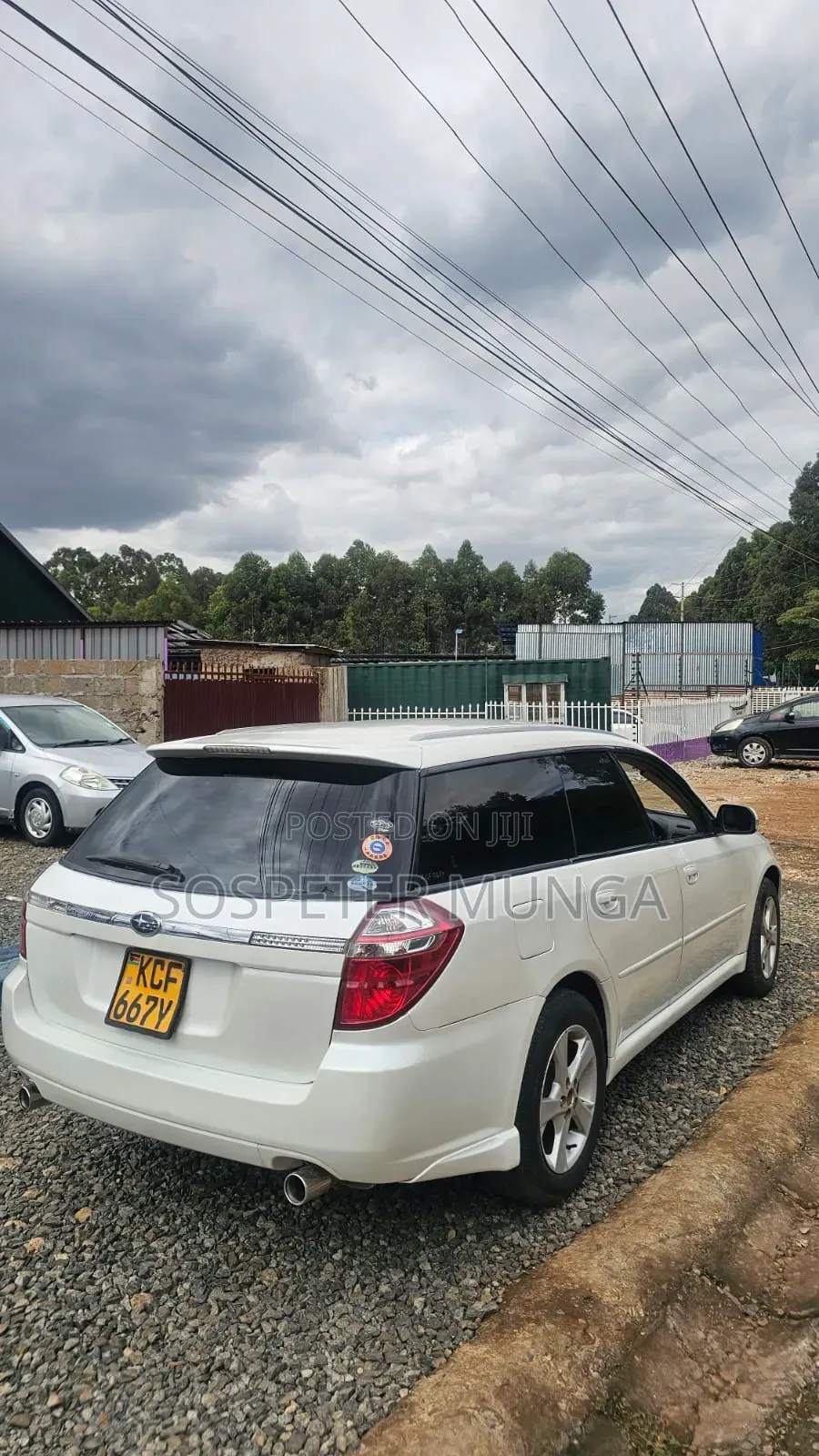 Subaru Legacy 2008 White