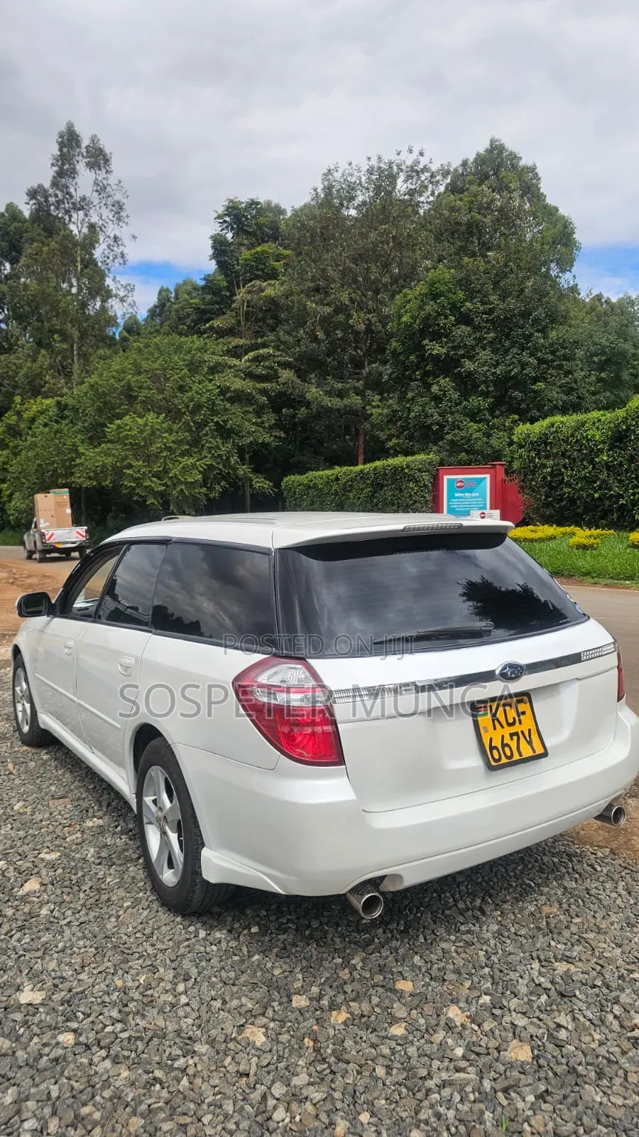 Subaru Legacy 2008 White