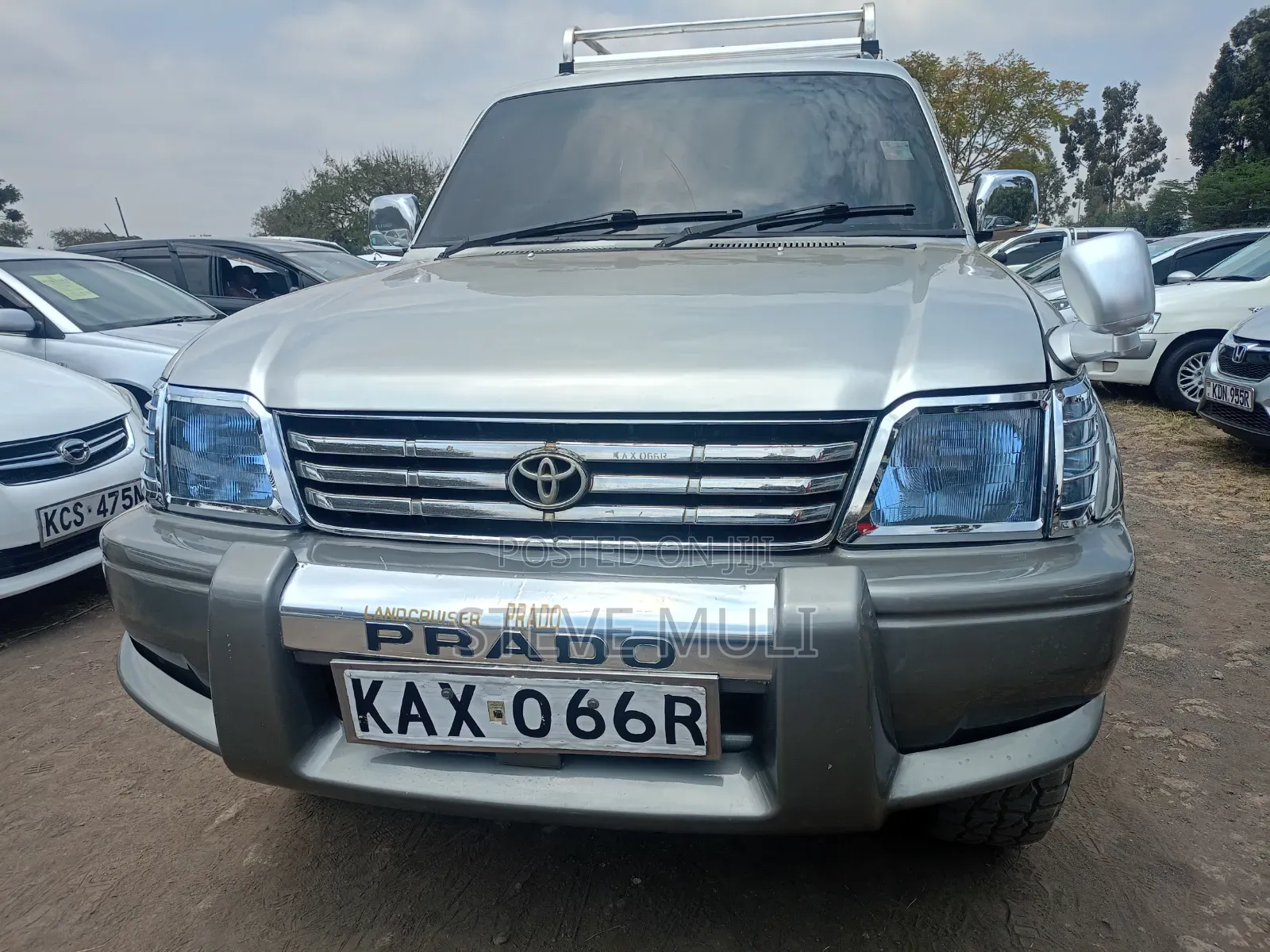 Toyota Land Cruiser Prado 1999 Silver