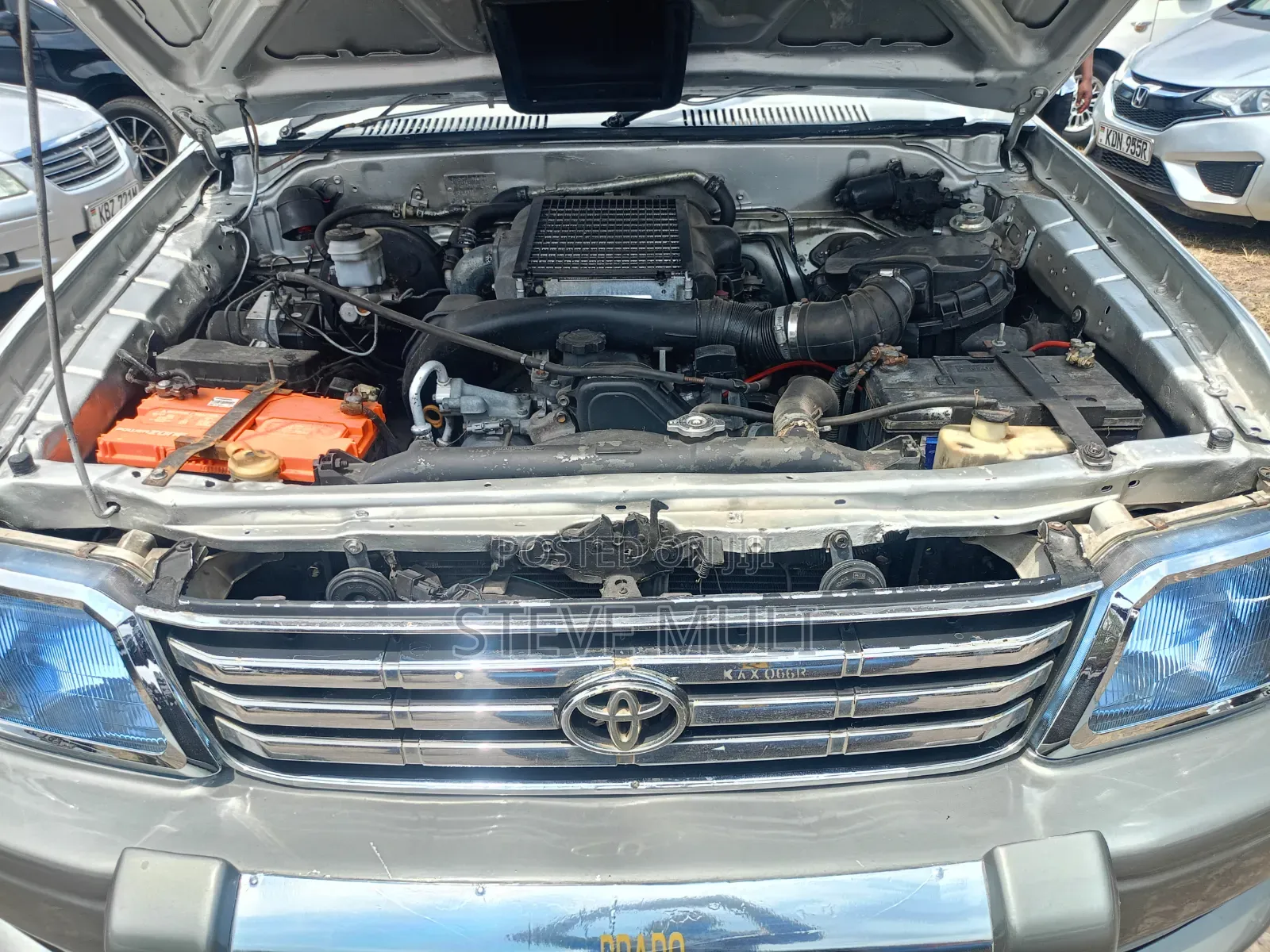 Toyota Land Cruiser Prado 1999 Silver