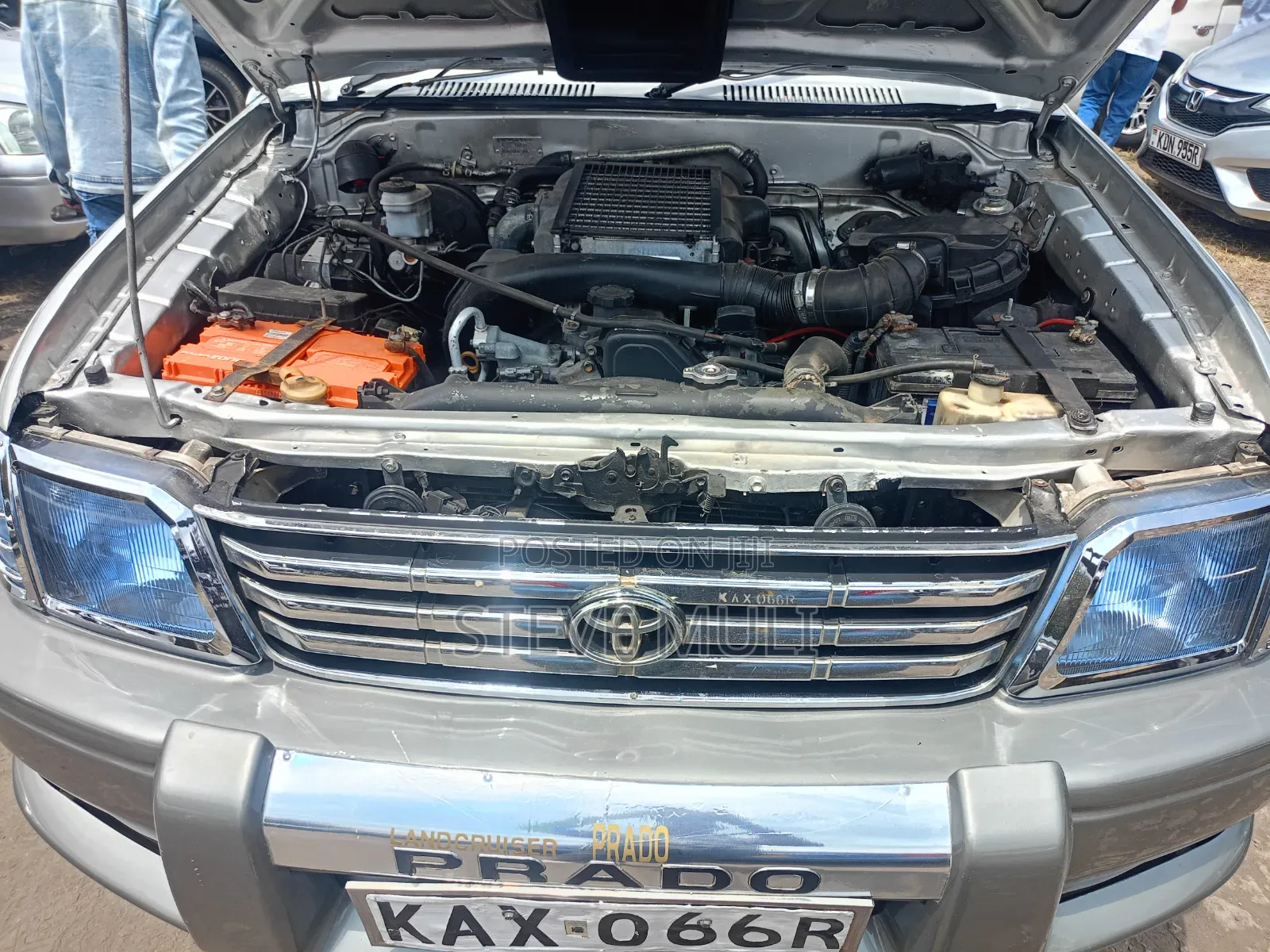 Toyota Land Cruiser Prado 1999 Silver